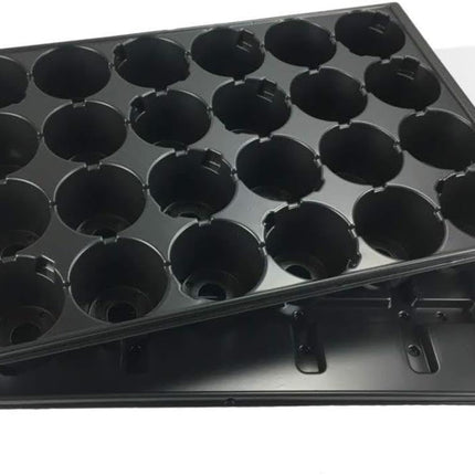 Quickpot Stable growing tray with 24 planting holes + saucer QP-24R