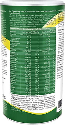 Yokebe Classic - Diet Shake for Weight Loss - Gluten-Free and Vegetarian - Meal Replacement for Weight Loss with High-Quality Proteins - 500 g = 12 Servings