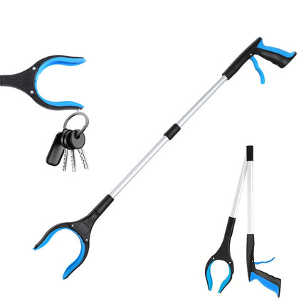 Korsaot Grabber for Seniors 82 cm – Foldable Reaching Aid with Magnet, Lightweight Grabber for Garbage Collection, Garden &amp; Household, Hand Gripper for Elderly People