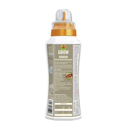 COMPO GROW Growth Fertilizer for Special Crops - Fertilizer for Indoor &amp; Outdoor Use - Special Fertilizer for the Growth Phase - Mineral - 500 ml, Green