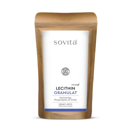 Sovita Lecithin Granules | Natural Soy Phospholipid | For Cell Health &amp; Energy