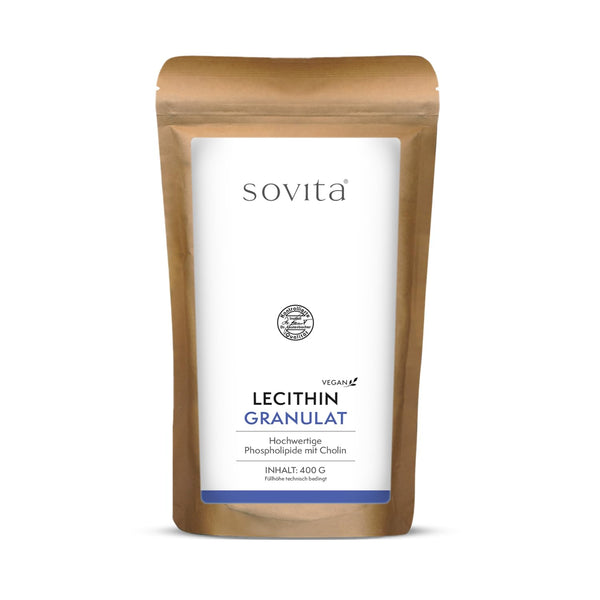 Sovita Lecithin Granules | Natural Soy Phospholipid | For Cell Health &amp; Energy