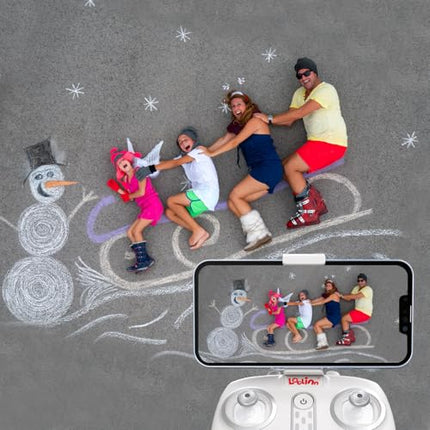 Loolinn | Drone with Camera as a Gift for Kids - Very Easy to Fly, Real-Time Video Transmission, Lots of Fun - Toy MINI Drone for Kids, C0 (Gift for Boys and Girls)