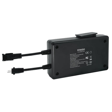 STAIGO Universal Battery Pack for Electrically Adjustable Chairs with LED Display for Recliner Furniture, Sofas, Lift Chairs, Cordless Rechargeable Battery Pack for 2-Pin Electrically Operated Furniture [25.2V 2500mAh]