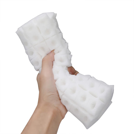 Haofy Vegetable Growing Gardening Tools, 100 Pieces Hydroponic Sponge Plant Gardening Tool Square Seedling Sponges for Greenhouse
