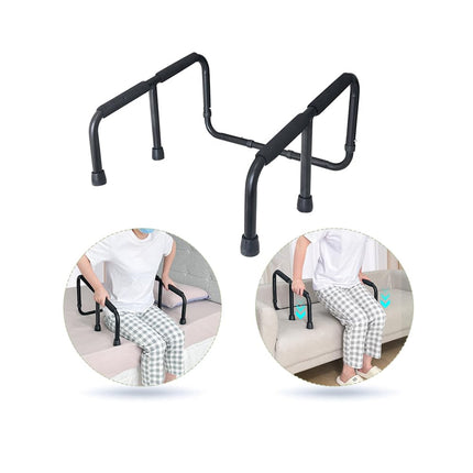 Mybow Couch Rails for Elderly People, Standing Aids, Chair Lift Assist Devices for Seniors, Handicap Couch Cane, Stand Up Mobility Aids, Seat Lifter for Chair, Couch Grab Bar, Portable Stand Frame