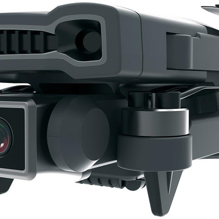 Simulus Quadrocopter: Foldable Wi-Fi drone with brushless motor, integrated 4K live view camera (drone with HD camera, RC drone, helicopter)