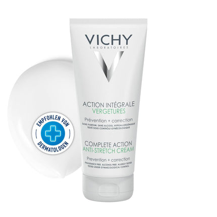 Vichy Stretch Mark Cream, Preventive and soothing cream against stretch marks, restructuring and firming effect, 200 ml