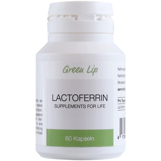 Lactoferrin 250 mg – High-dose 60 capsules for 60 days | Pure immune protein | Made in Germany | No artificial additives