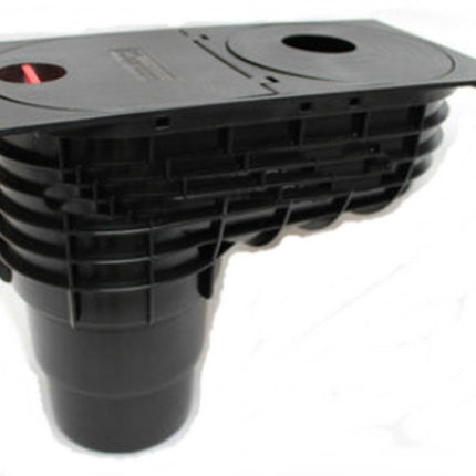 Capricorn - Downpipe drain - Rainwater drain - Gutter drain - Rain drain - Q3-black