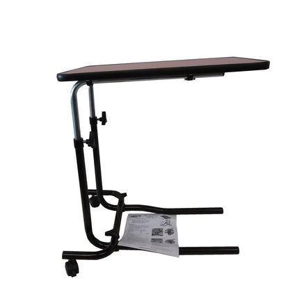 NRS Healthcare M01278 Divan-style overbed and chair table, tilting and adjustable