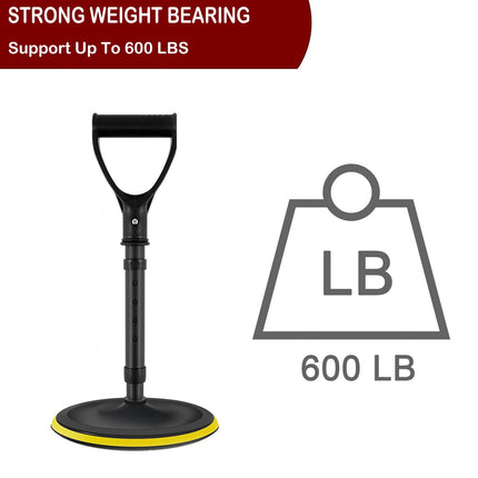 Wubushan Standing Aids, Standing Aid, Height-Adjustable Standing Aid, Walking Stick with Standing Aid, Help with Getting Up from the Floor, Standing Aid for Elderly People, Disabled-Accessible Accessories for Everyday Life