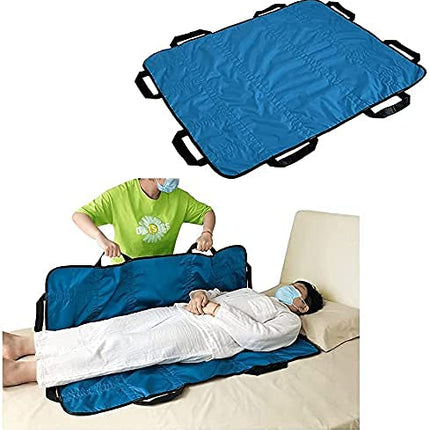 Rotating Movable Bed Position Pads, Sliding Sheet for Elderly Bedridden Patient Sliding Sheet with Handles for Incontinence, Bariatric, Elderly - Reusable