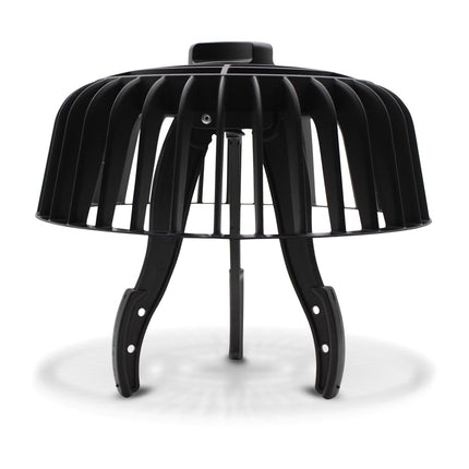 Leaf catcher and gravel catcher with rotating mechanism - Prevents pipe blockages - Individually adjustable from 70-200mm - Drain protection for flat roofs and garages