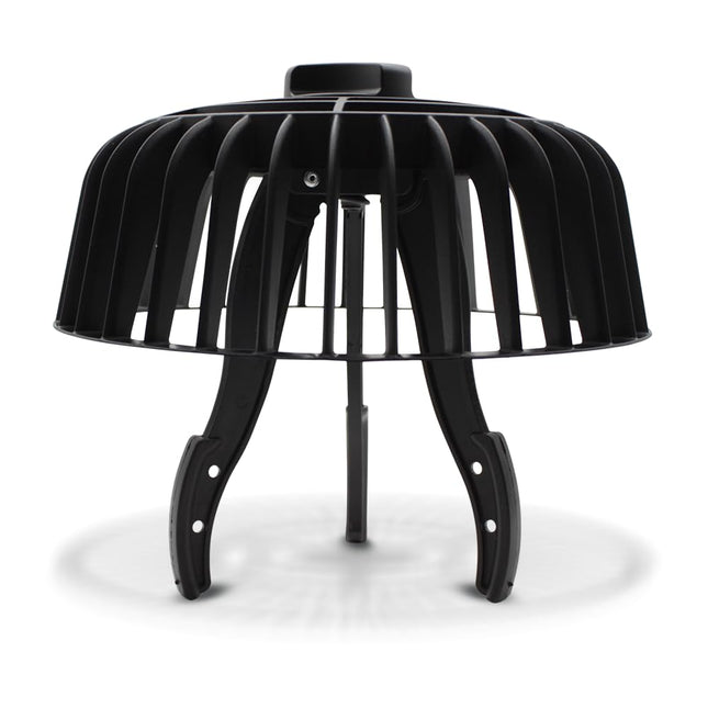 Leaf catcher and gravel catcher with rotating mechanism - Prevents pipe blockages - Individually adjustable from 70-200mm - Drain protection for flat roofs and garages