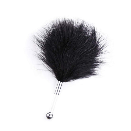 Roluck Feather Tickler Feather Flirting for Couple Men Women Feather Pompom Feather Stick for Back Chest Butt Foot Sex Game Sex Toy