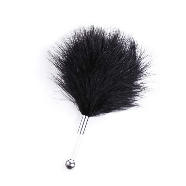 Roluck Feather Tickler Feather Flirting for Couple Men Women Feather Pompom Feather Stick for Back Chest Butt Foot Sex Game Sex Toy