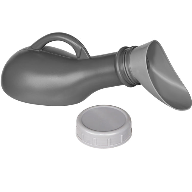 Urinal Bottle for Men Women Unisex Urinal Bottle Portable Urinal 1L Emergency Urinal Bottle Reusable Mobile Toilet Plastic Urinal Bottles with Lid for Travel Camping On the Go