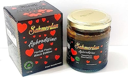Sahmeran 240G Black Edition SAHMERDAN Aphrodisiac MACUN Herbal Paste