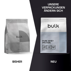 Bulk Pure Whey Protein Powder, Vanilla, 1 kg, 33 servings, Packaging May Vary