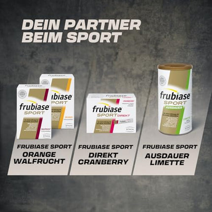 frubiase SPORT Orange - Isotonic sports drink - Electrolytes, high-dose minerals, multivitamins, trace elements - to support performance &amp; regeneration - 20 effervescent tablets