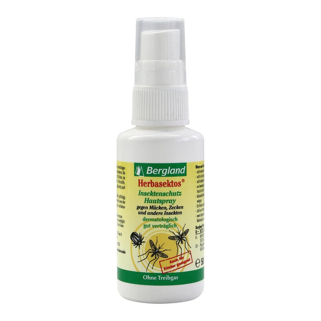 Bergland Herbasektos Insect Repellent Skin Spray, 1 pack (1 x 50 ml)