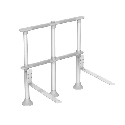 Heuffe bed rail fall protection for seniors with leg, bed grab bar standing aid for older adults, safety bed railing, height-adjustable bed guard rail nursing bed for the disabled