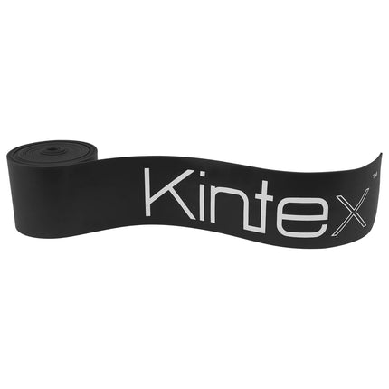 Kintex Voodoo Flossing Band, 208 cm x 5 cm, Compression Band, Therapy, Mobility, Rehab, Flossing, Floss Band, Training, Regeneration (Black)