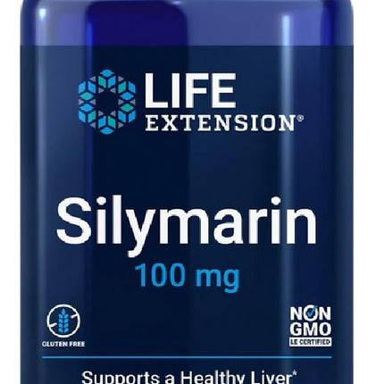 Life Extension - Silymarin 100 mg | Liver Health Support and Antioxidant Protection - 90 Capsules
