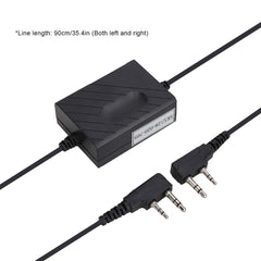 Hopcd K-Head Walkie Talkie Two-Way Relay Box, Intelligent Portable Plug and Play Two-Way Radio Repeater Box, 5-8km/1-2km Two-Way Repeater Box, K-Head Radio Repeater Box, RPT-2K Relay Walkie Talkie