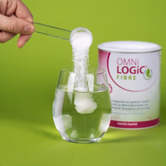 OMNi LOGiC FIBRE, 50 servings (250g), Fiber, 100% water-soluble, For impaired colon function, For constipation and diarrhea, Vegan, Gluten-free, Lactose-free