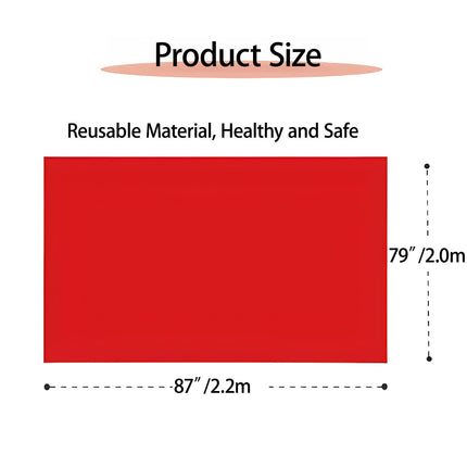 Waterproof Bed Sheets, 220 x 200 cm Adult Sex Sheets, Large Thickened Waterproof and Oil-proof Massage Table Sheets, Sexy Sheets, PVC, SM Flirting Incontinence Mattress Cover, Bed Protector