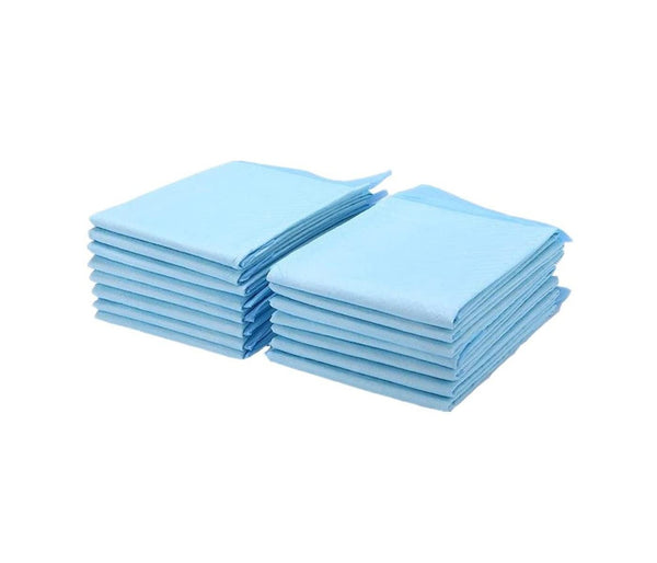 Disposable incontinence pads for people with bladder weakness | 10 pieces | Hygiene pads for newborns | Adults, the elderly, pets | 6-ply absorbent incontinence pads 60x90 cm
