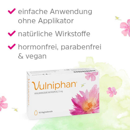 Vulniphan vaginal ovules