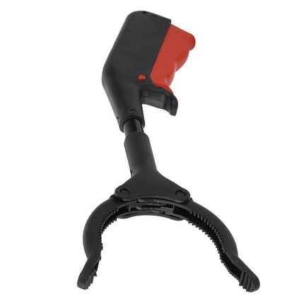 Fdit Multifunctional Trash Can Picker Trash Can Mice Tongs Waste Collector Trash Grabber Extension Arm Not Pointed 11.6 Inch Black