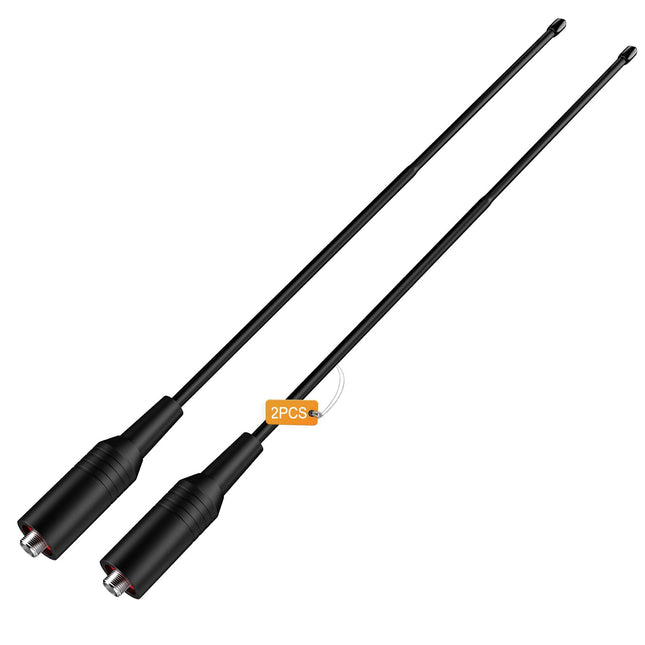 JUCJET 771 Radio Antenna, SMA-F Walkie-Talkie Antenna Compatible with Walkie Talkie BF-888S UV-5R (2 pcs)