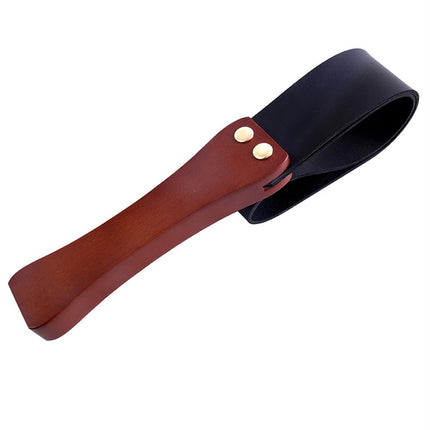 Whip for Sex - Fetish Erotic Bondage SM Paddle Crop - Sex Toy for Couples - Lustful Love Games (Black)