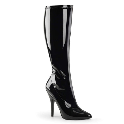 Pleaser Women's SEDUCE-2000 Short Boots, Black (Noir brillant)