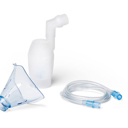 OMRON NEB6020 Year Pack, Replacement Mask for Adults, Nebulizer Accessory for OMRON X101 and X102 Total Inhalers, Adult Mask, Air Tube, OMRON Original Accessory