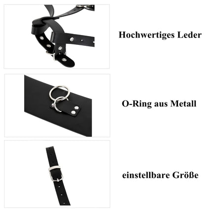Vibrator belt BDSM bondage chastity belt suitable for magic wand chastity vibrators chastity fetish sex toy