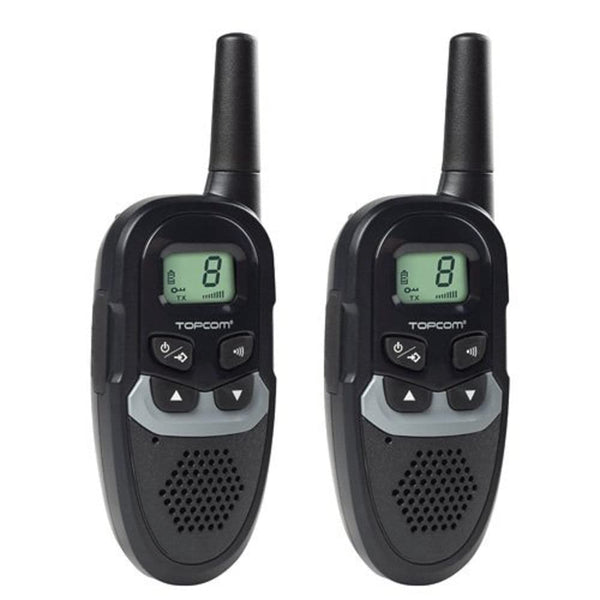 Topcom Walkie Talkie with range up to 6 KM - automatic noise reduction, RC-6410