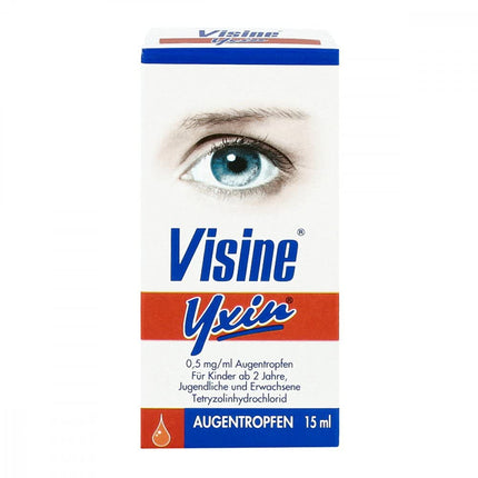 Johnson &amp; Johnson VISINE Yxin 0.5 mg/ml eye drops 15 ml