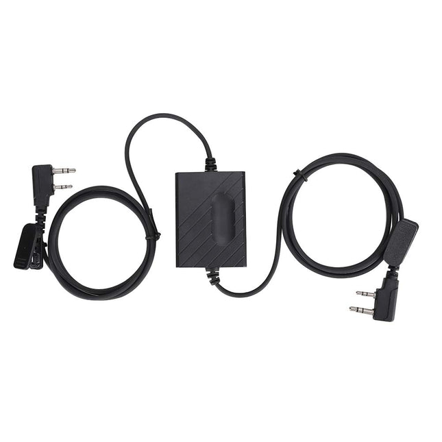 Hopcd K-Head Walkie Talkie Two-Way Relay Box, Intelligent Portable Plug and Play Two-Way Radio Repeater Box, 5-8km/1-2km Two-Way Repeater Box, K-Head Radio Repeater Box, RPT-2K Relay Walkie Talkie