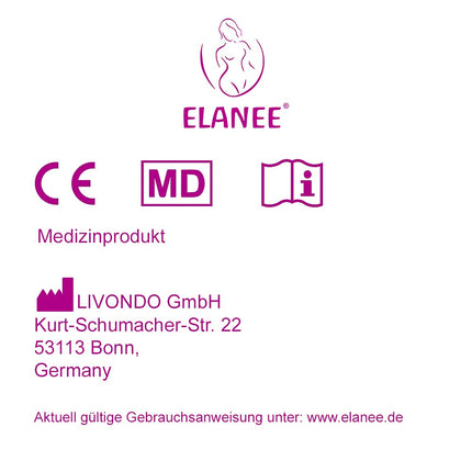 ELANEE Intimate Hydrogel, water-based, with nourishing panthenol, medical lubricant, 50 ml (707-00)