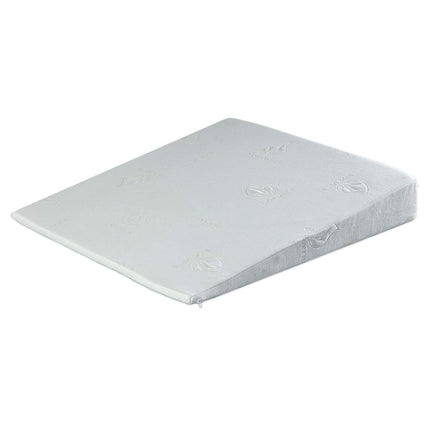 ELONEO Replacement Cover for Bed Wedge Pillow, Visco-Mineral Foam, Cover for Mattress Wedge, Mattress Raiser (100 x 100 cm)