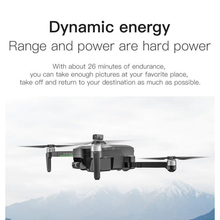 LUXWALLET Ai-Fly² GPS Professional Drone - Obstacle Detection - 4K Camera + Zoom - Gimbal - 5G WiFi FPV - 1.2KM Range - 2X Battery