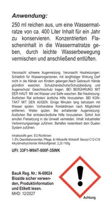 Fluid-Tec 8 x 250ml Waterbed Conditioner Conditioner for waterbeds of all manufacturers