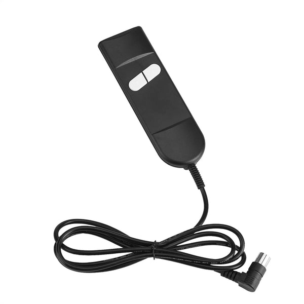 WPKD BLUEIY Recliner Switch, Multi-Purpose Recliner Remote Control 2-Button 5-Pin L-Plug Connection for 1 Motor Electric Power Lift Sofa Chair
