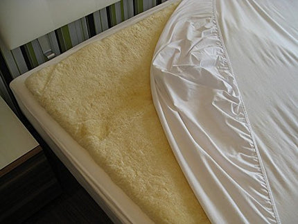 Reissner Lambskin MB-VF Medical Lambskin Bed Insert Bed Skin Sheepskin Full Skin Quality 90x200cm (medical tanned)