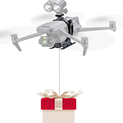 WTSUNFI Mavic 3 Landing Gear with Airdrop, for DJI Mavic 3 (Airdrop Landing Gear),Flower (Ring) Delivery/Drone Fishing/Party Gift Delivery/Search and Rescue/Non-contact Medical Item Delivery
